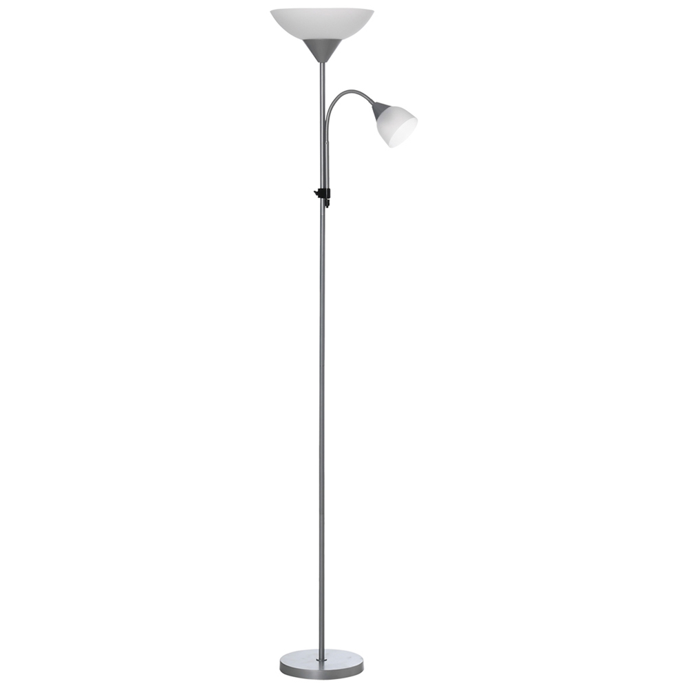 HOMCOM Modern Floor Reading Lamp Image 1