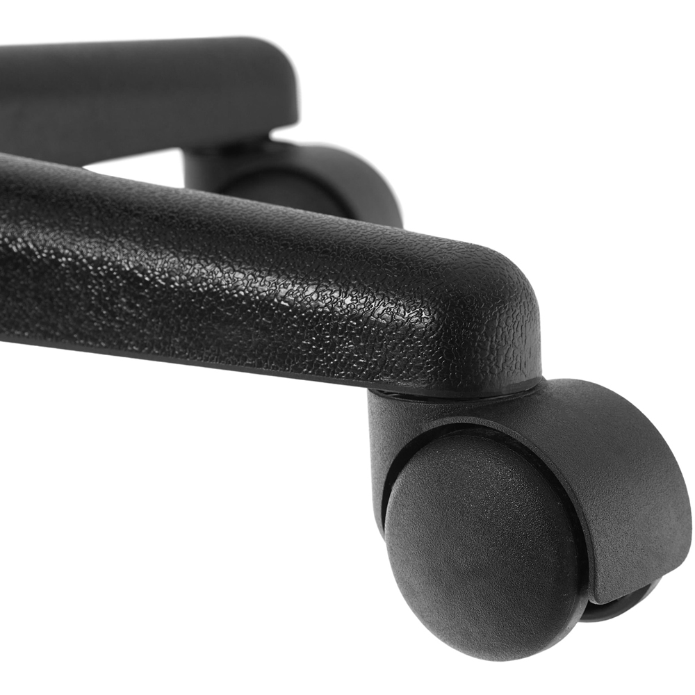 tectake Werner Black Swivel Desk Stool Image 3