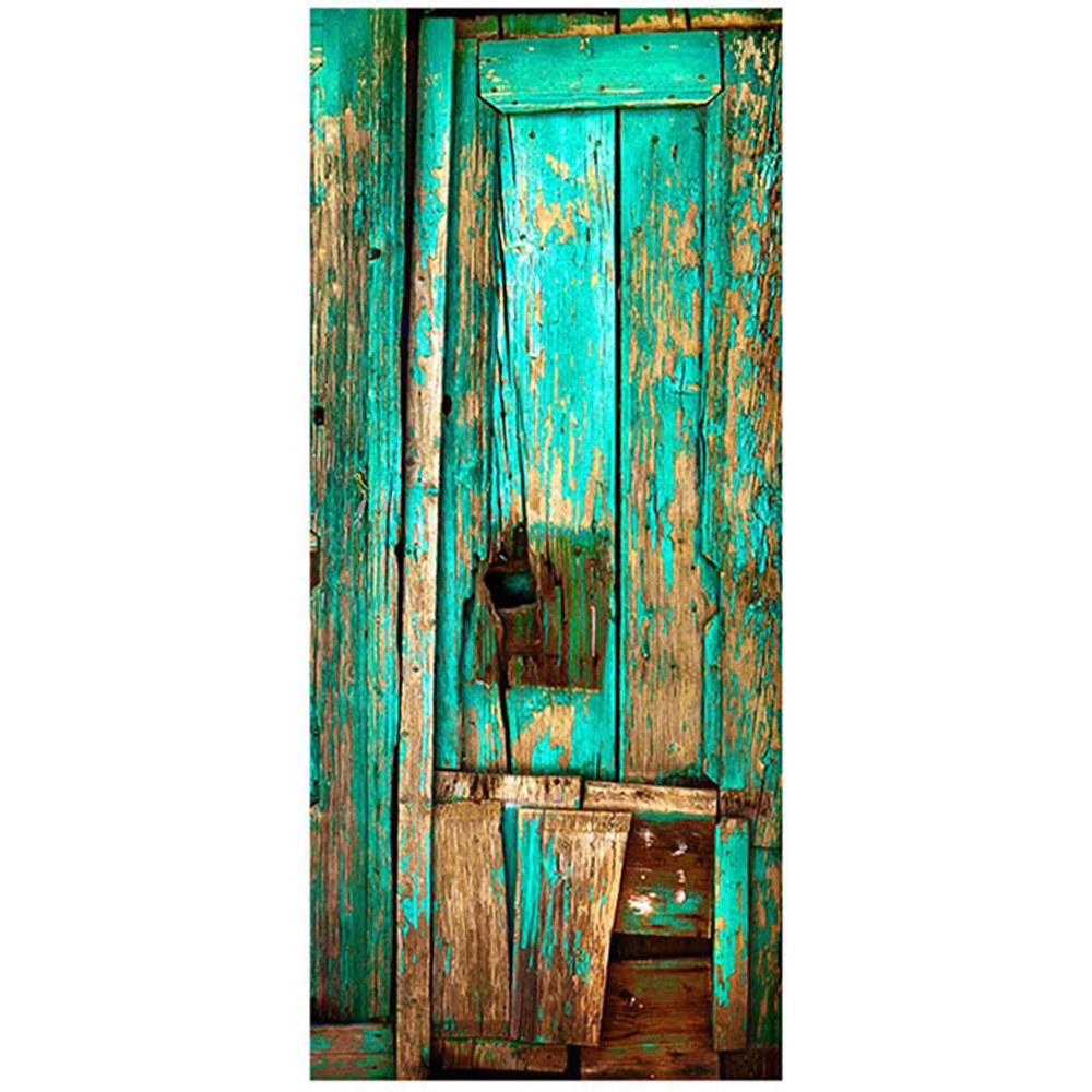 Walplus Vintage Timber Office Decor Door Mural Image 2