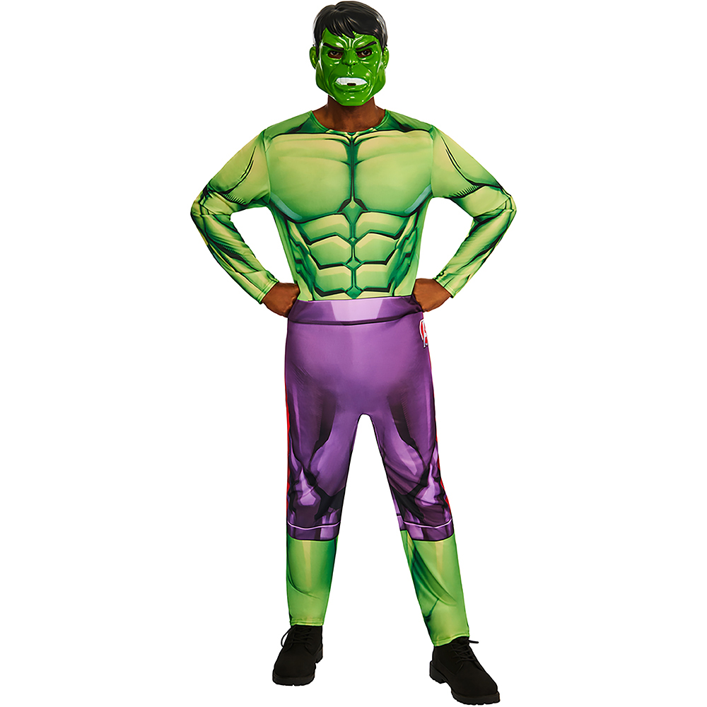Marvel Classic Adult Hulk Costume Small Image 6