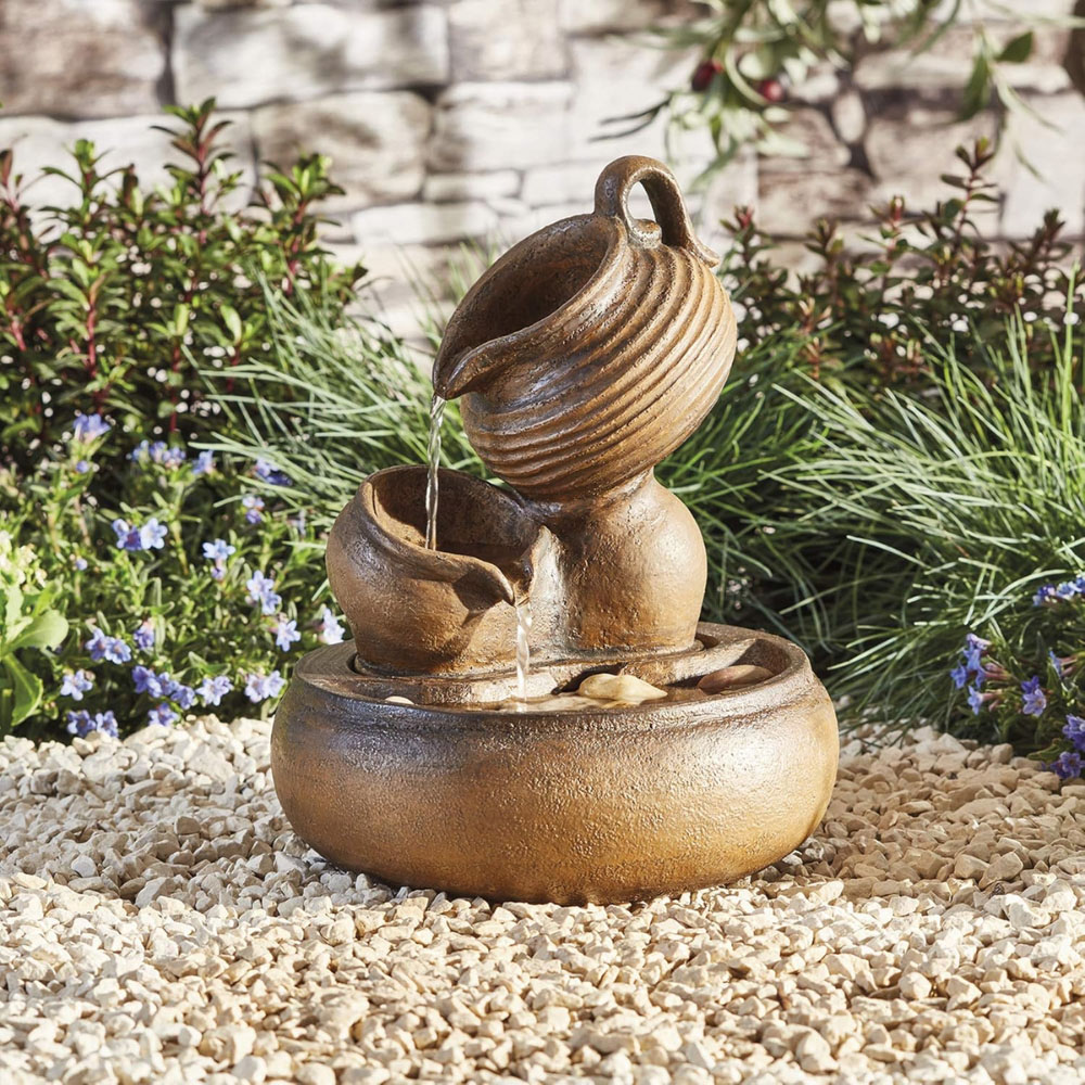 Serenity Tipping Pots Water Feature Image 2