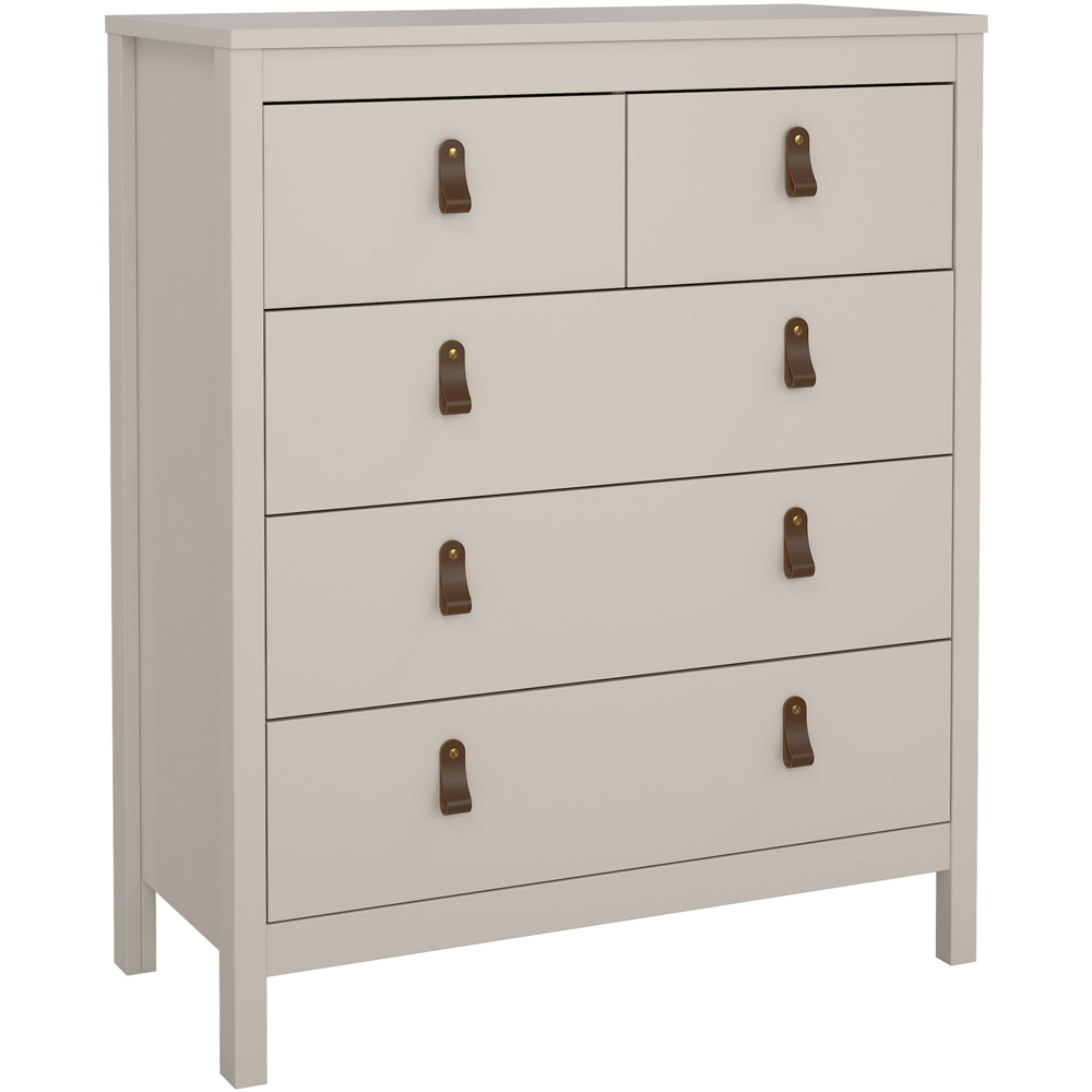 Florence Barcelona 5 Drawer Cashmere Chest of Drawers Image 2