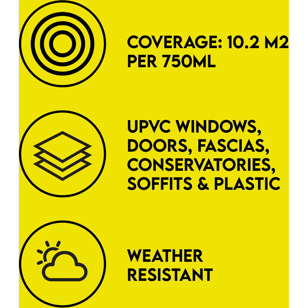 Innov8 Coatings White Satin Finish uPVC Paint 750ml Image 6