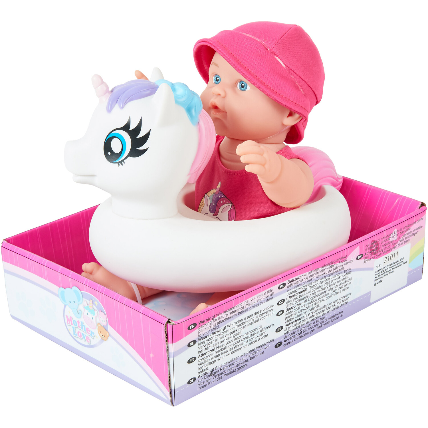 Imaginate Unicorn Bath Doll Image 1
