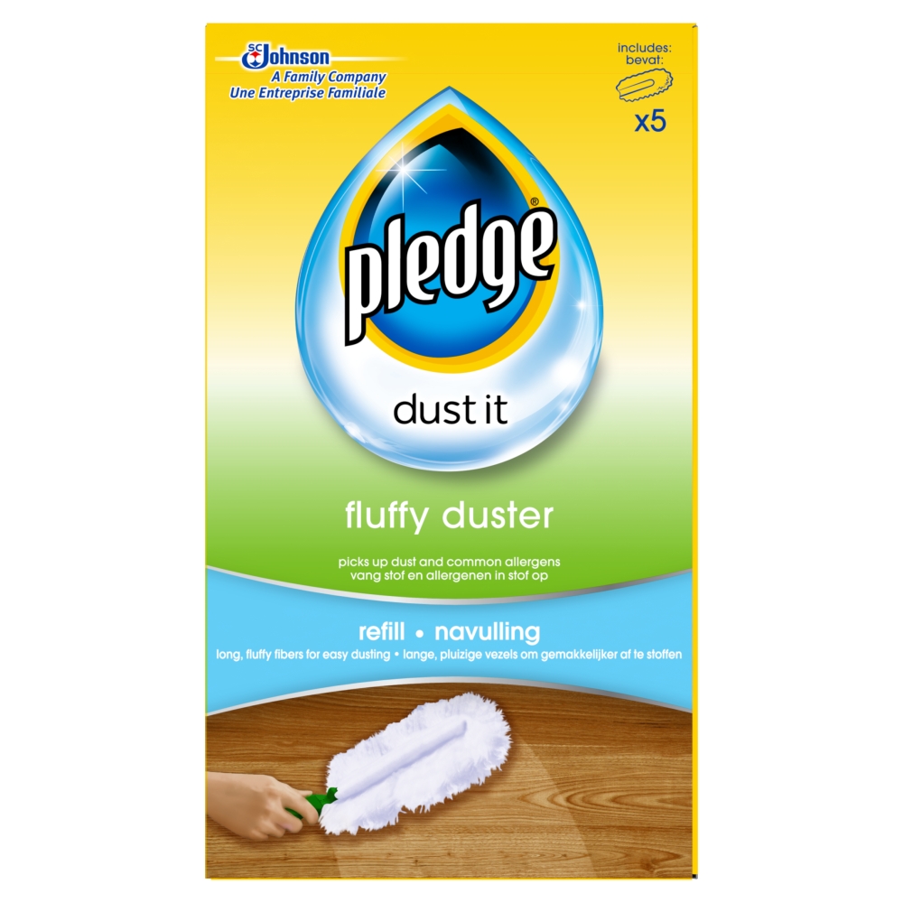 Pledge Fluffy Duster Refills 5 Pack Image 2