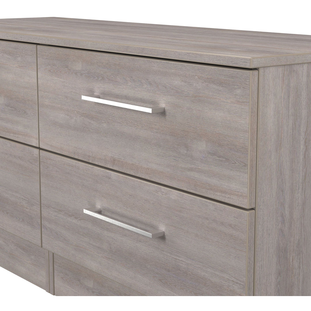 Crowndale Worcester 4 Drawer Grey Oak Bed Box Ready Assembled Image 6