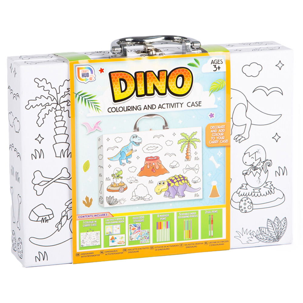 Dino Colouring and Activity Case Image 1