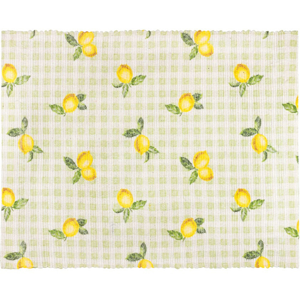Furn Fruits 4 Pack Green Lemons Placemat 36 x 46cm Image 2