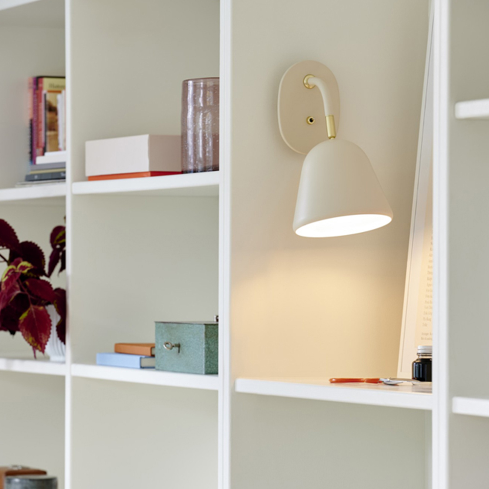 Nordlux Fleur 15 Beige Wall Light Image 5