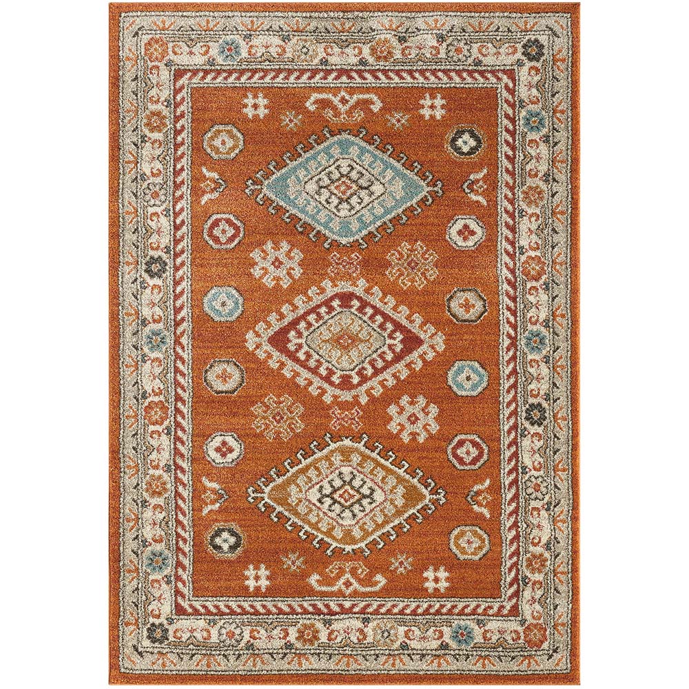 Portland HMC 5567 Terracotta Cashmere Rug 120 x 170cm Image 2