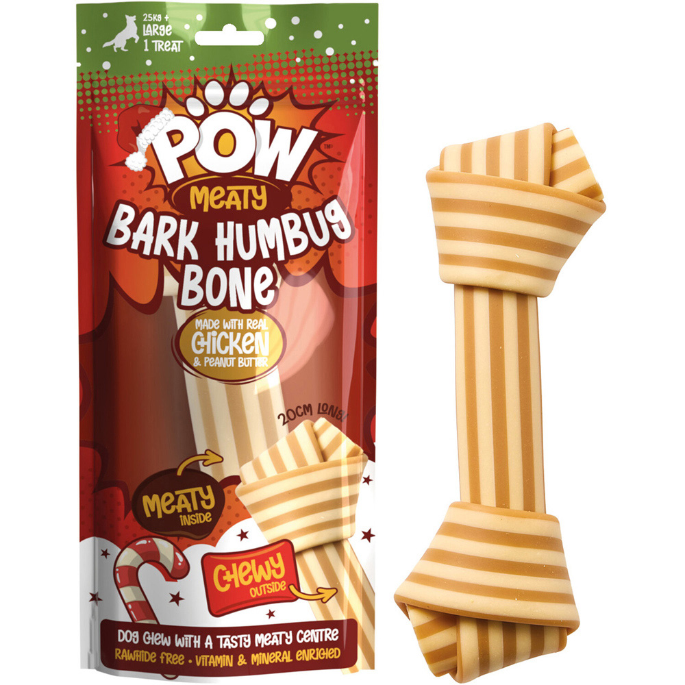 POW Bark Humbug Bone Dog Treat Image 3