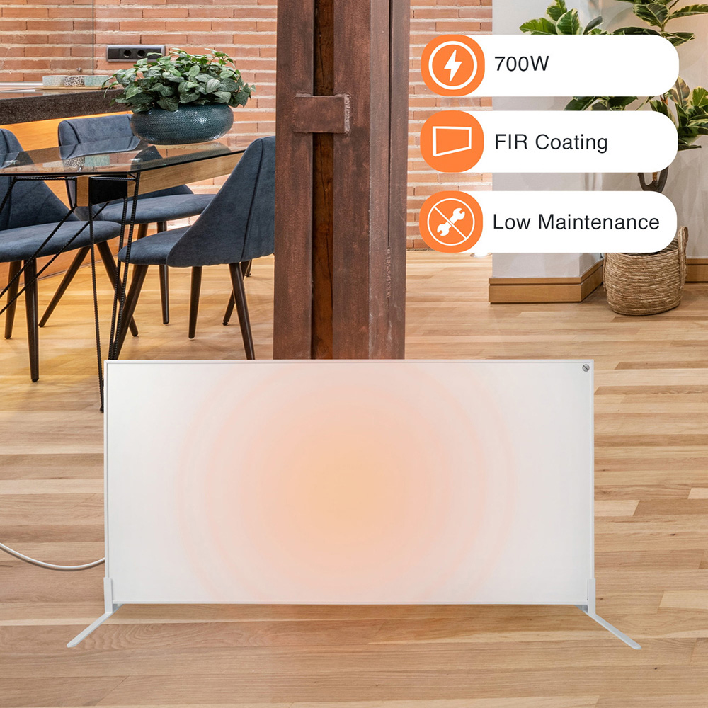 Mirrorstone Classic Portable Infrared Heating Panel 700W Image 6
