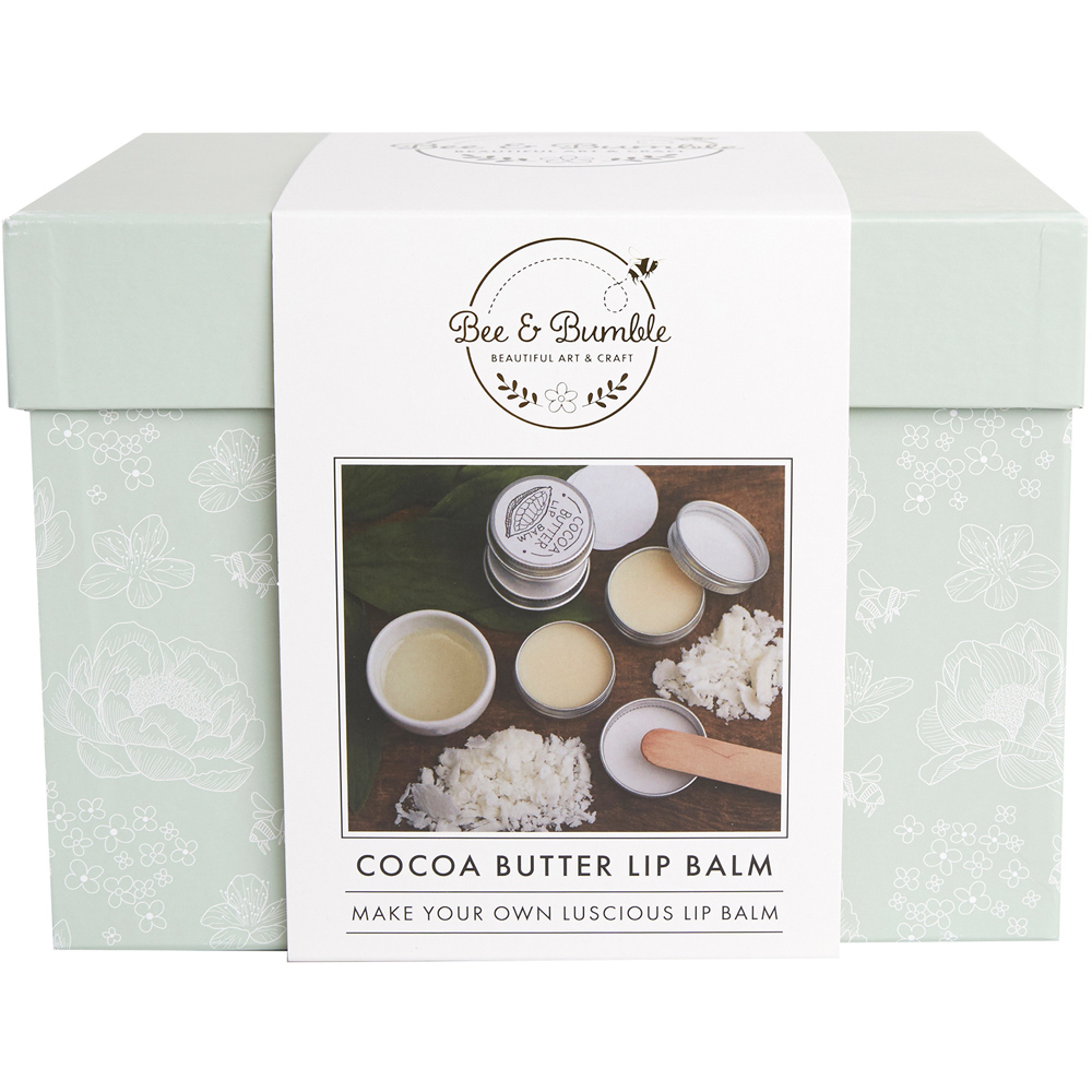 Bee & Bumble Beige Cocoa Butter Lip Balm Craft Kit Image 1