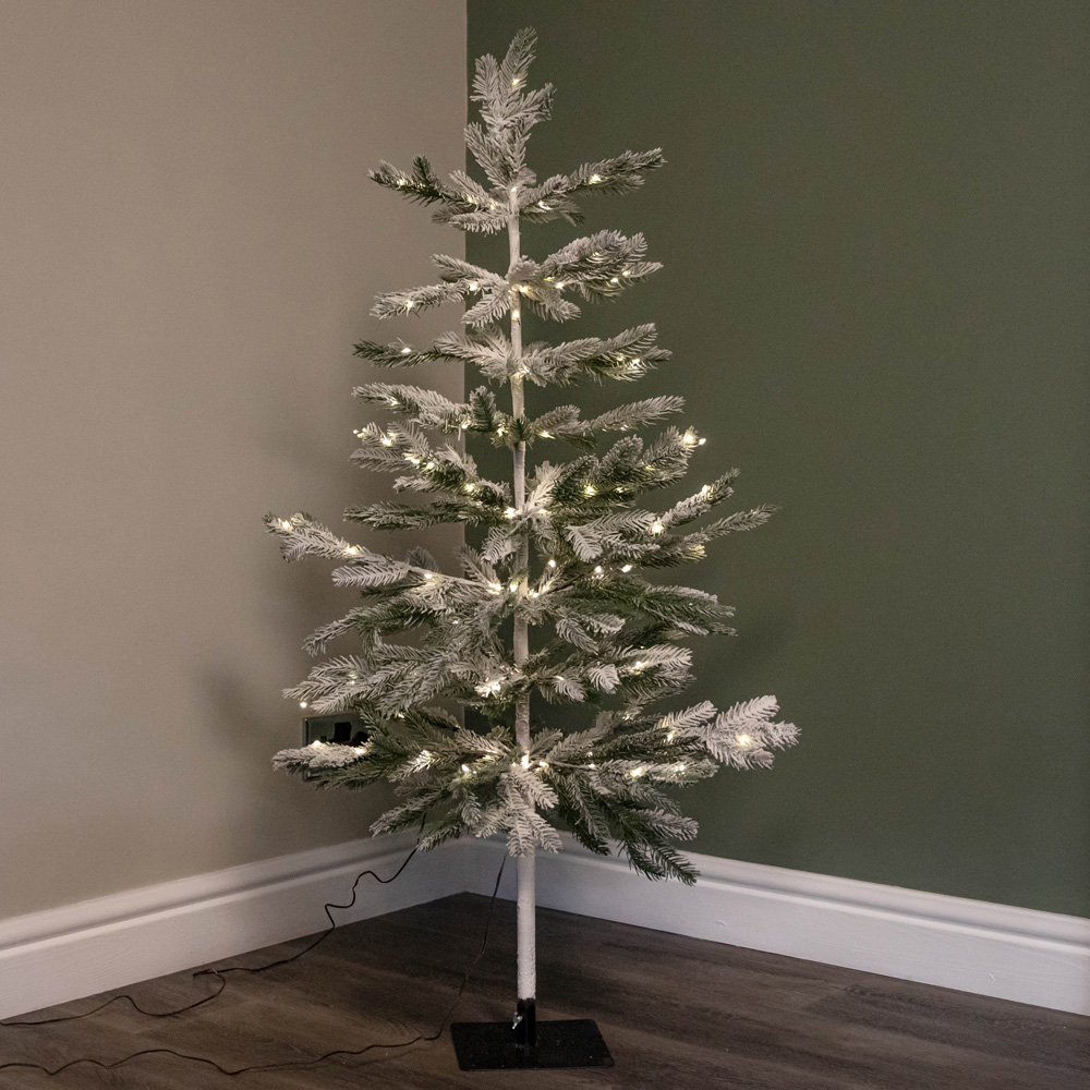 Samuel Alexander 150 Warm White LED Pine Needle Artificial Christmas Tree 4ft Image 2