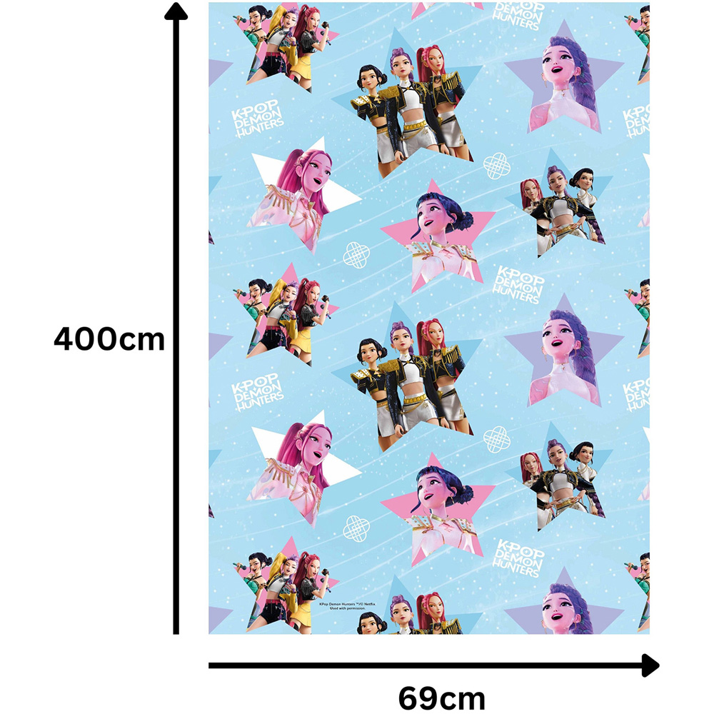 Christmas KPop Gift Wrapping Paper Image 3