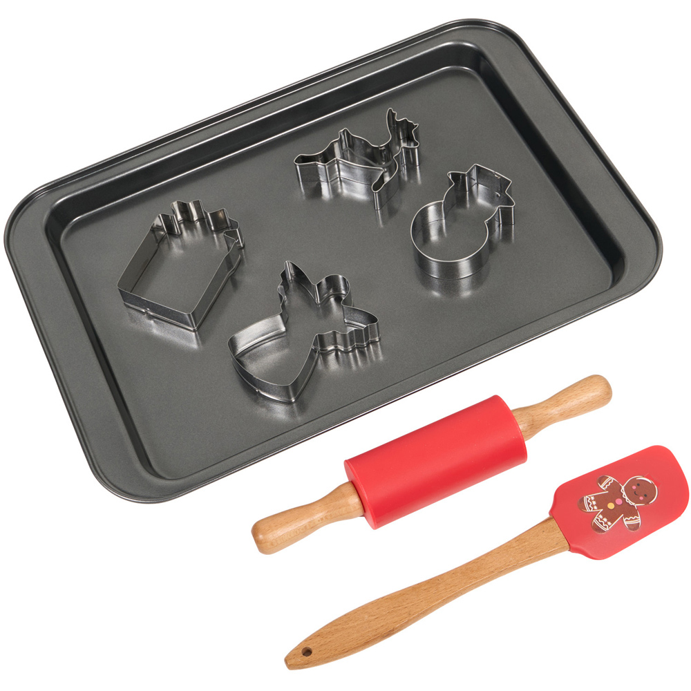 7 Piece Christmas Baking Set Image 1