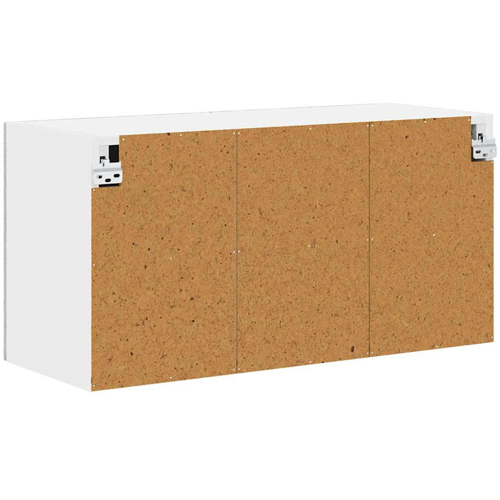 vidaXL Kalmar 2 Door Grey Sonoma Wall Kitchen Cabinet Image 8
