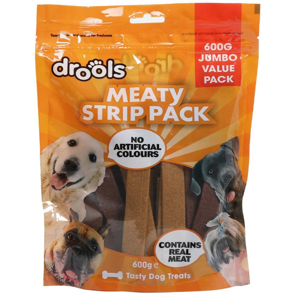 Drools Meaty Strip Dog Treats Image