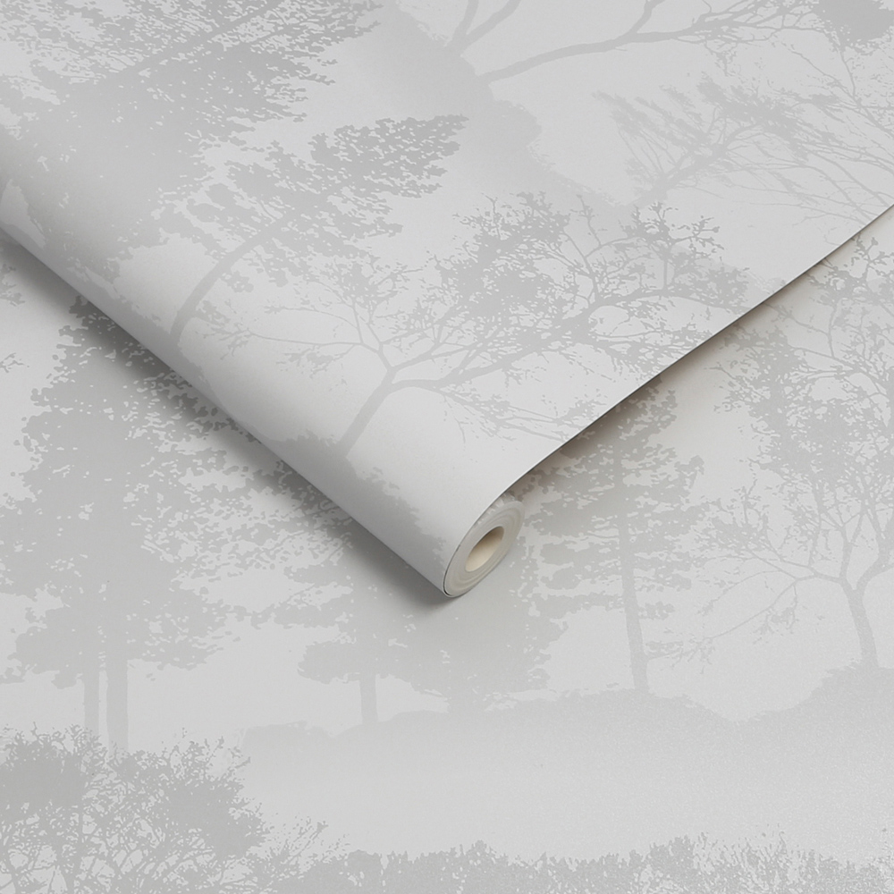 Fresco Misty Morning Grey Wallpaper Image 2