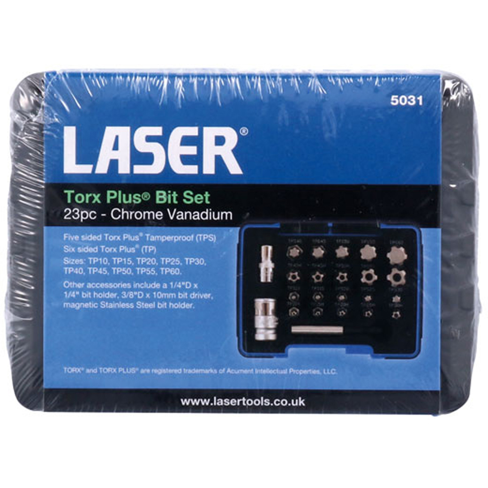 Laser 23 Piece Torx Plus Bit Set Image 6