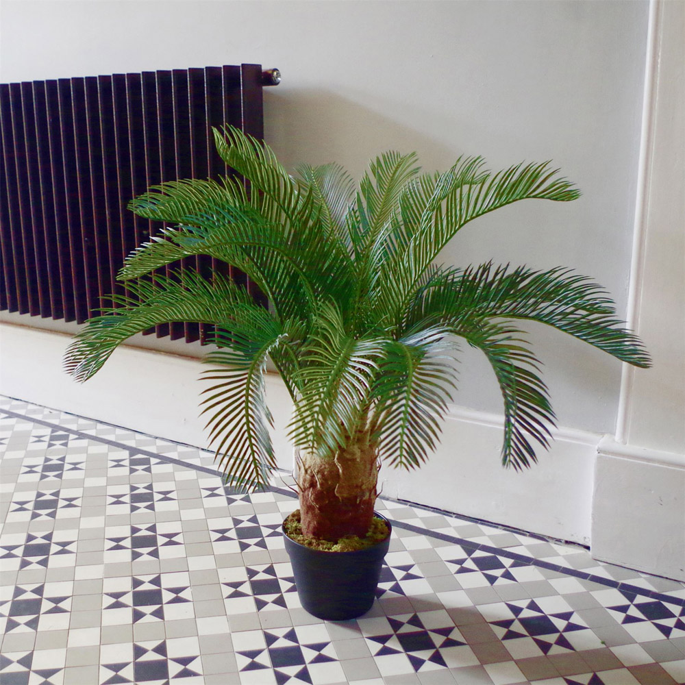 Leaf Cycas Palm Tropical Artificial Tree 80cm Image 8