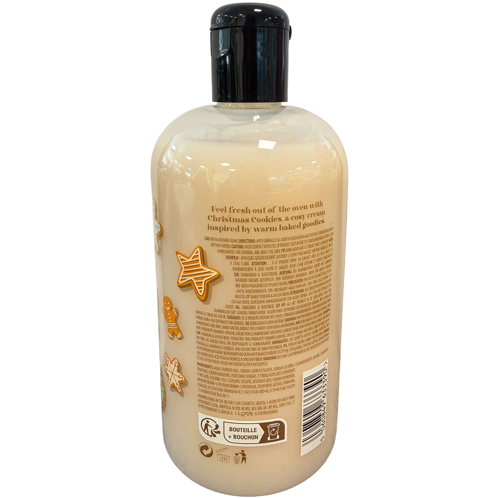 I Love Shower Gel Christmas Cookie Image 2
