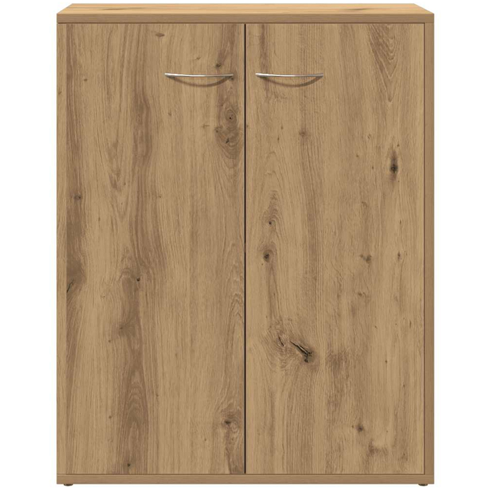 vidaXL 2 Door Artisan Oak Highboard Image 4