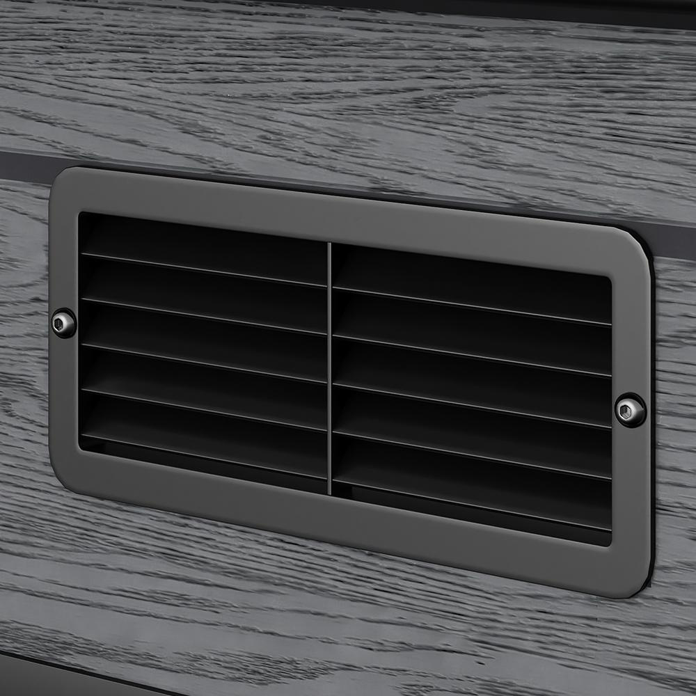 Living and Home 6x4ft Sloped Plastic Garden Storage Shed with Window Image 5