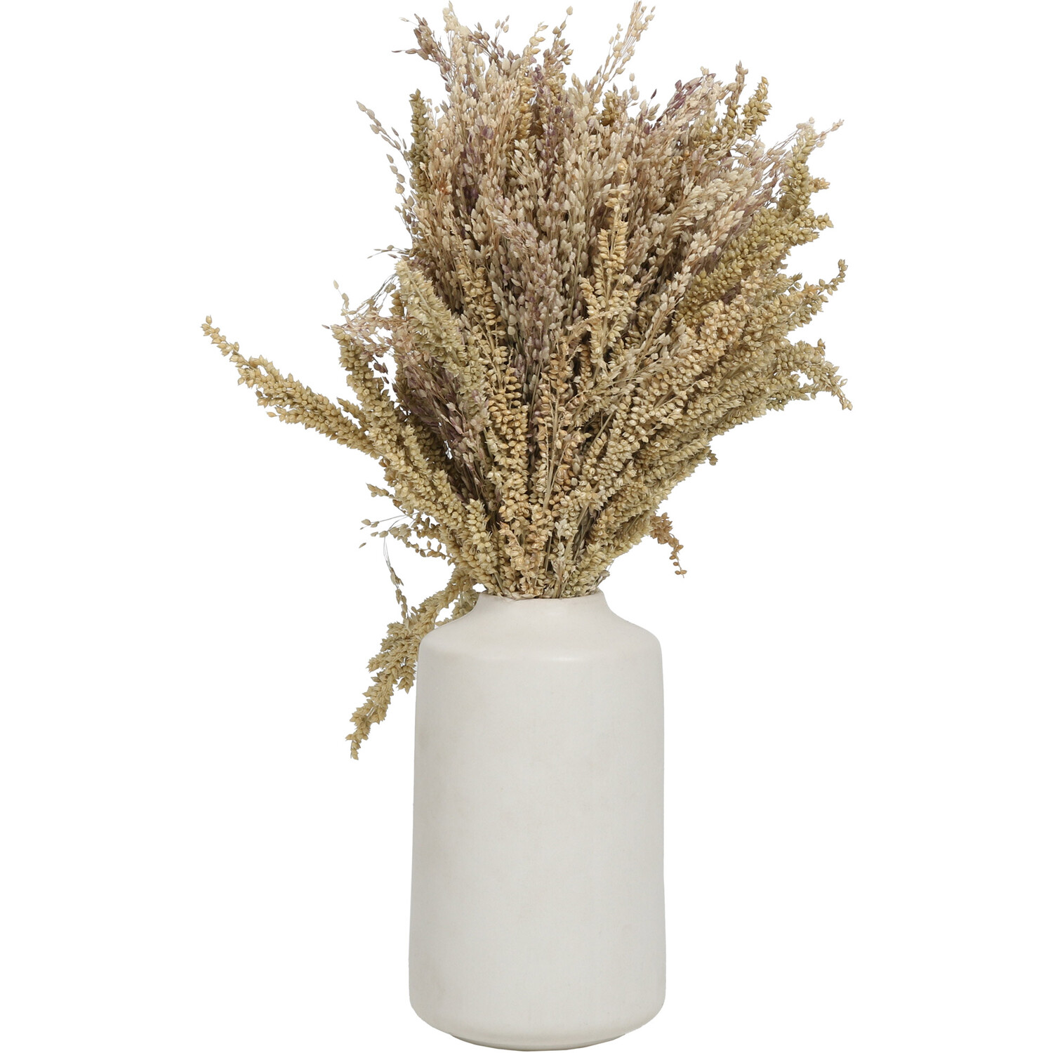 Single Grass Artificial Plant in a Ceramic Vase in Assorted styles Image 2