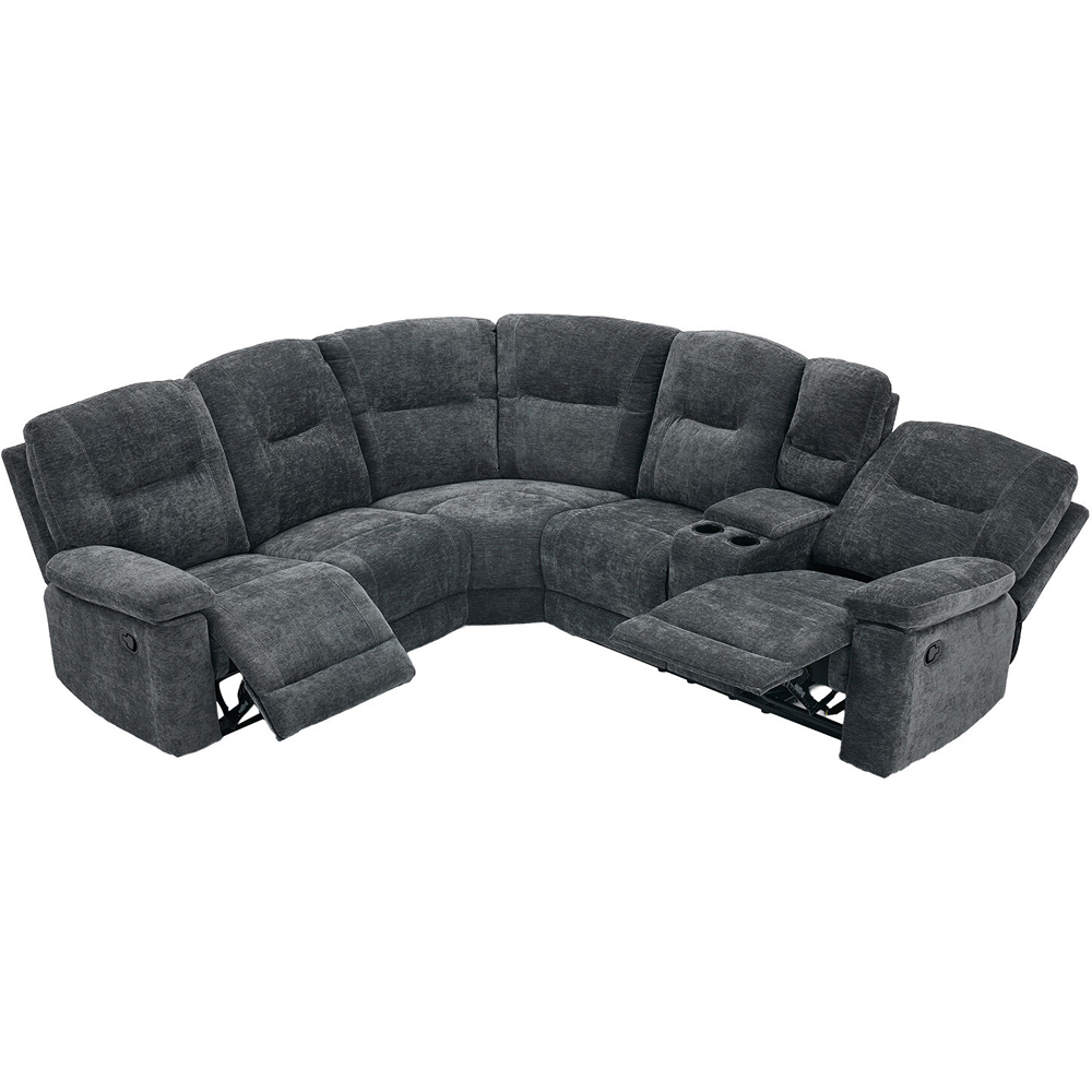 Carrington Corner Sofa Grey Image 3
