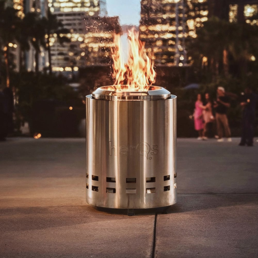 HerQs Mighty Smokeless Firepit Image 3