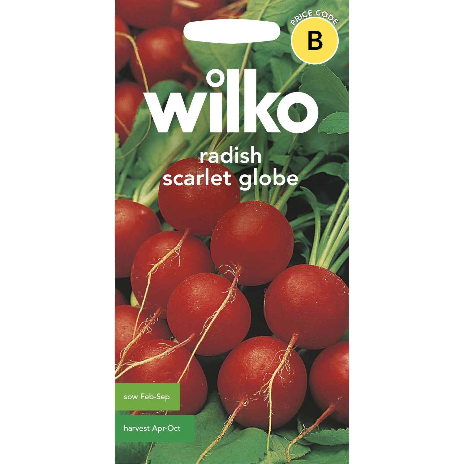 Wilko Radish Scarlet Globe Vegetable Seeds Image 1