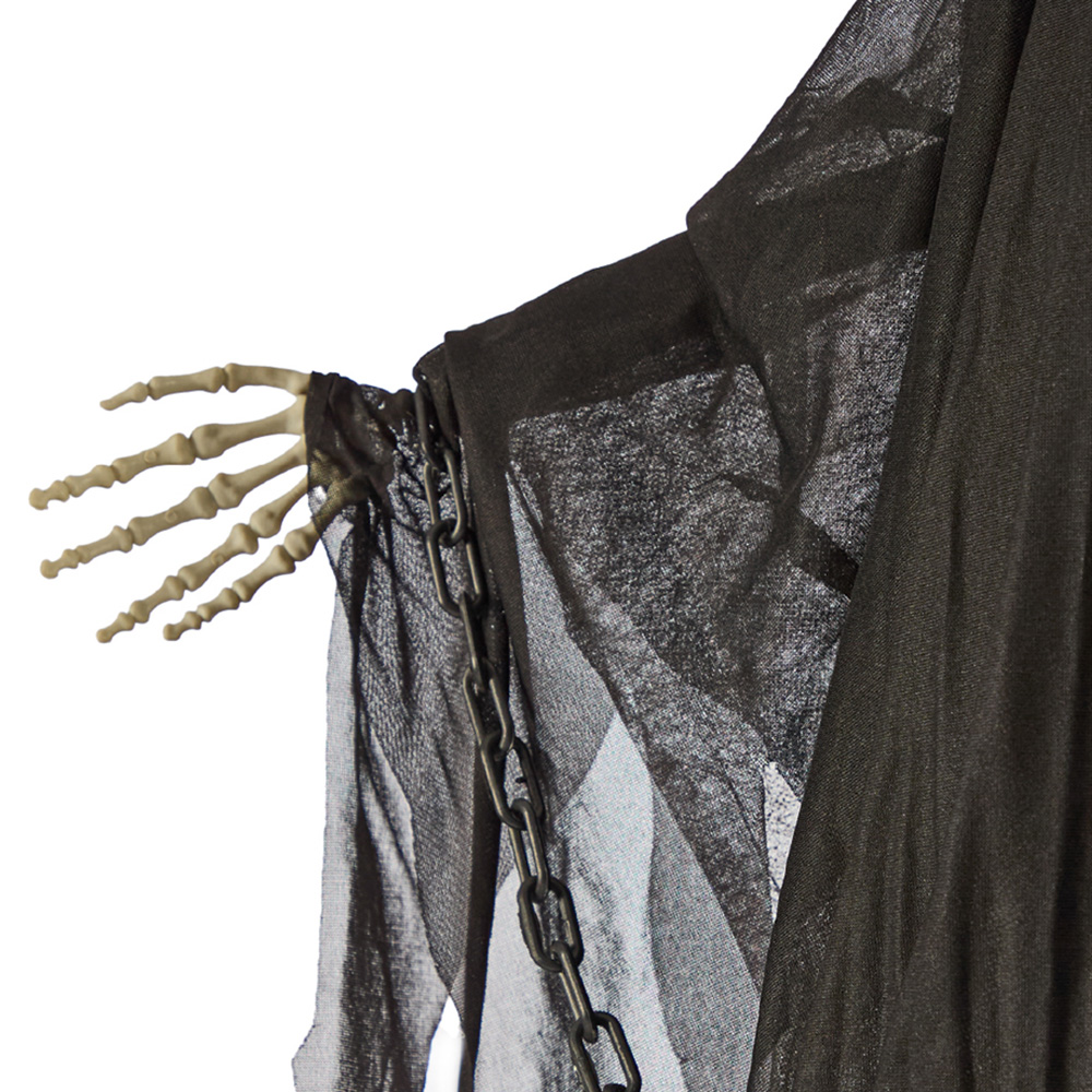 Benross Hanging Animated Ghoul Skelton Halloween Decoration 100cm Image 4