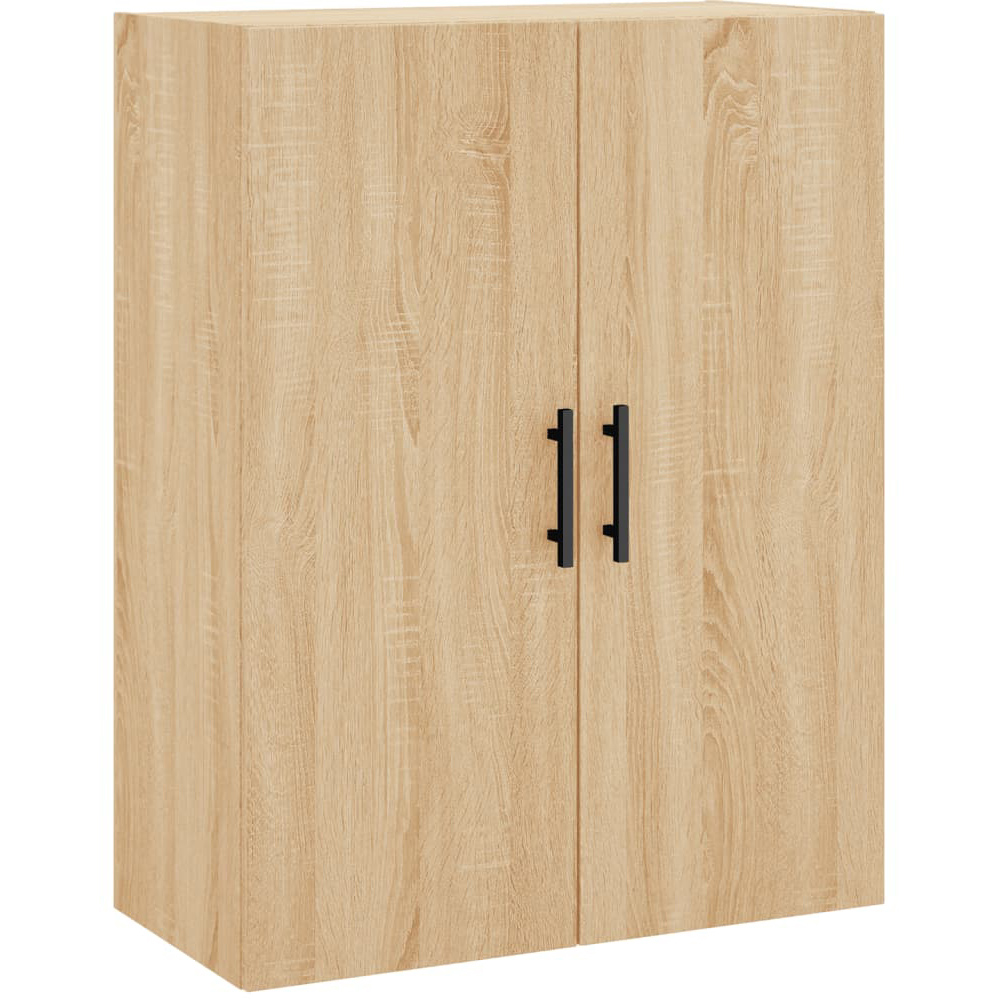 vidaXL 2 Door Sonoma Oak Wooden Wall-Mounted Cabinet Set of 2 Image 5