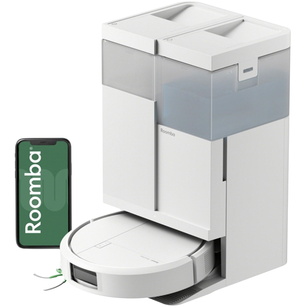 iRobot Roomba Combo 515 Robotic White Vacuum Cleaner Image