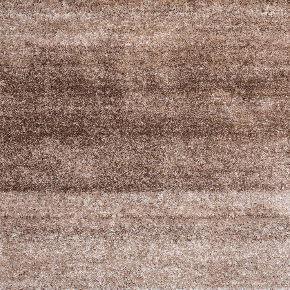 Kukoon Alder Stripe Beige Shaggy Rug 160 x 230cm Image 5