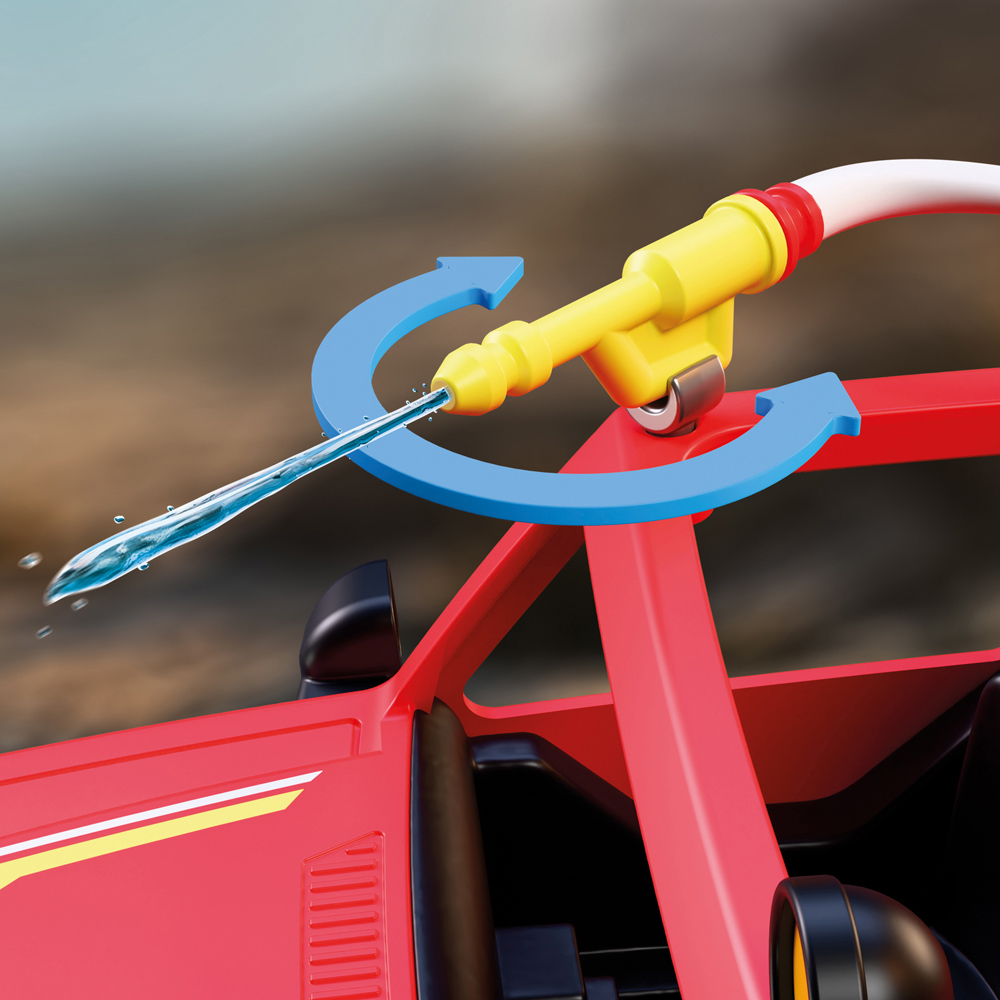 Playmobil Fire Pickup Truck Play Set 79 Piece Image 8