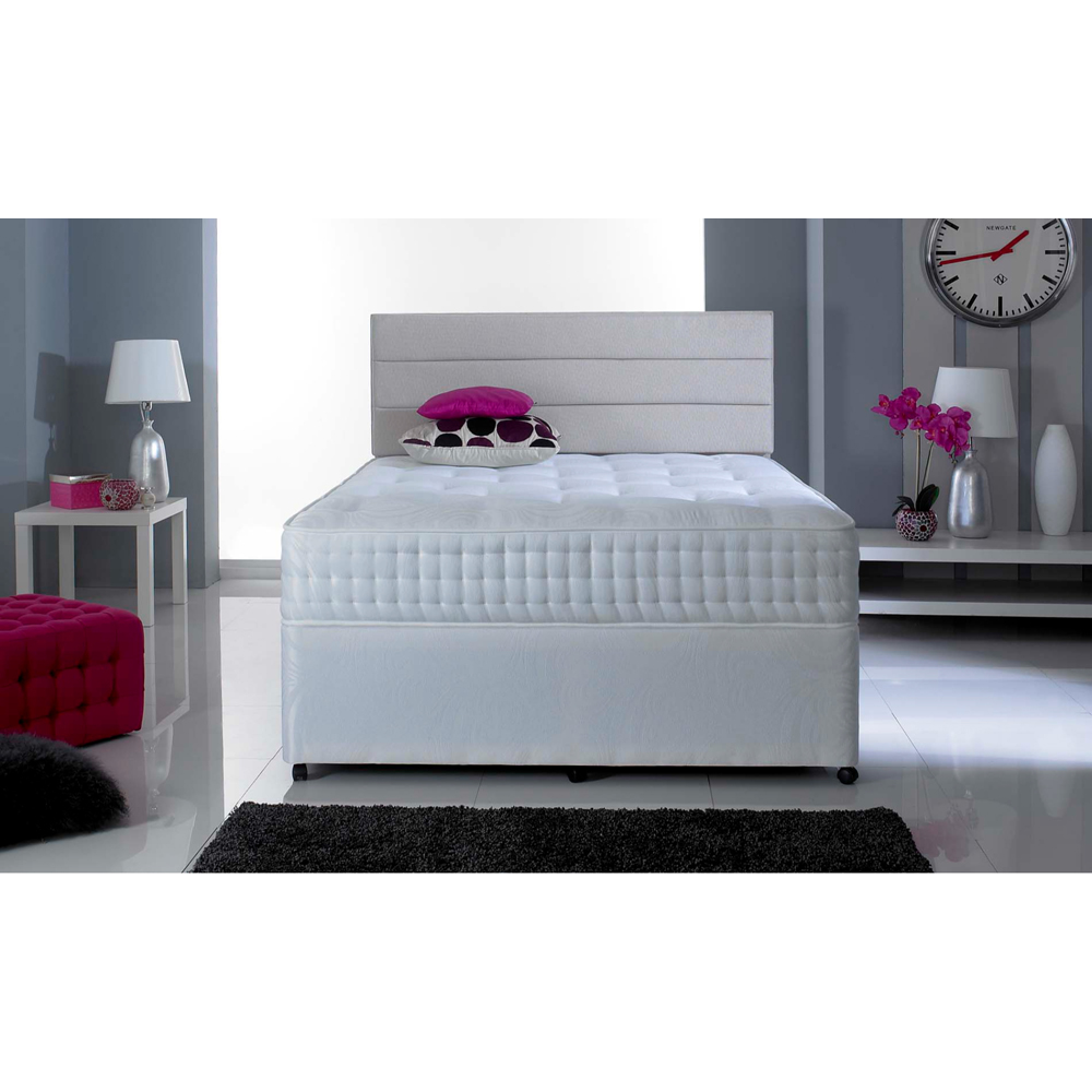 Eleganza Home Elizabethan Super King Size Tufted Firm Pocket Spring Mattress Image 2