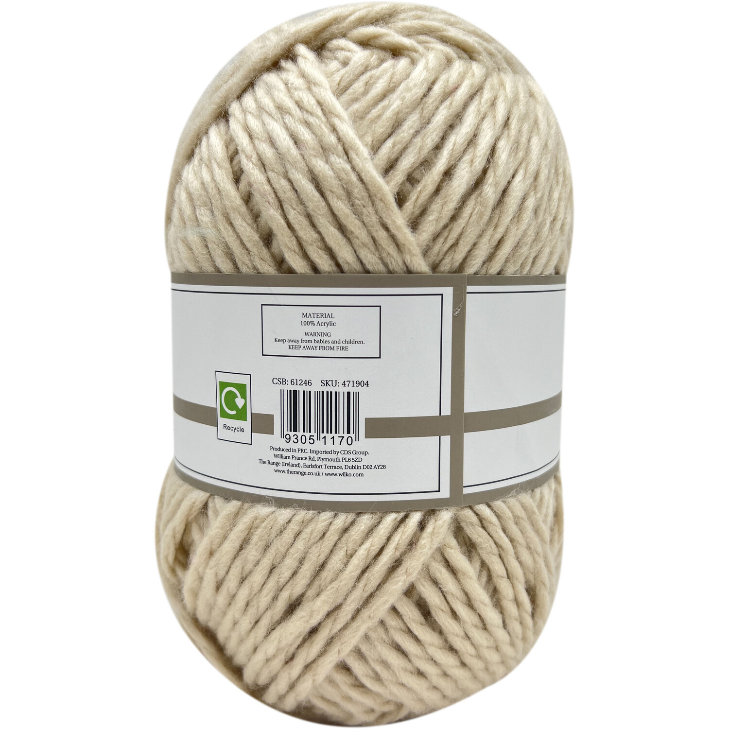 Chunky Knit Yarn Moon Image 2