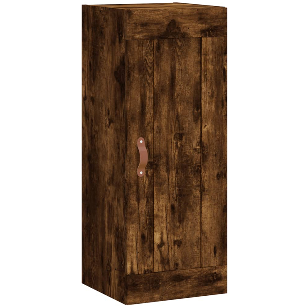 vidaXL 2 Door Smoked Oak Highboard Image 8