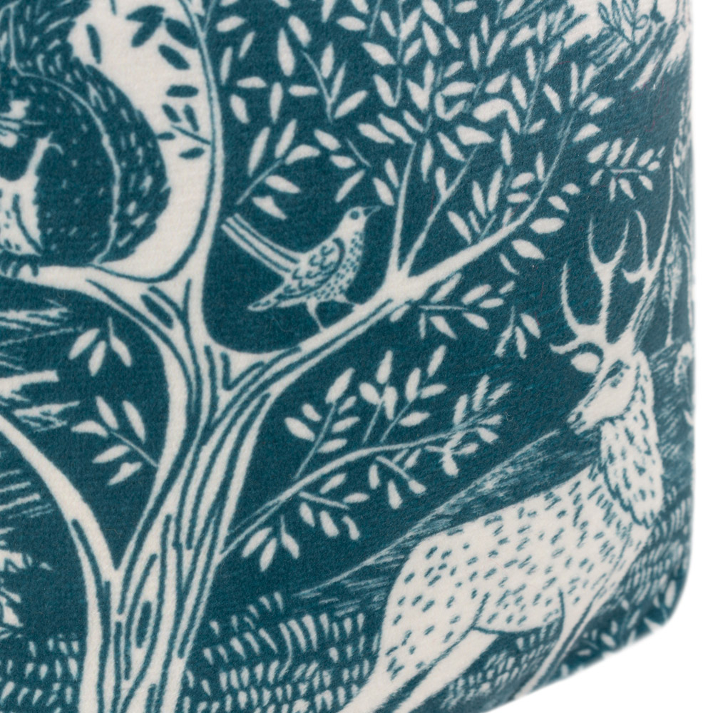 Furn Midnight Winter Woods Animal Reversible Door Stop Image 3