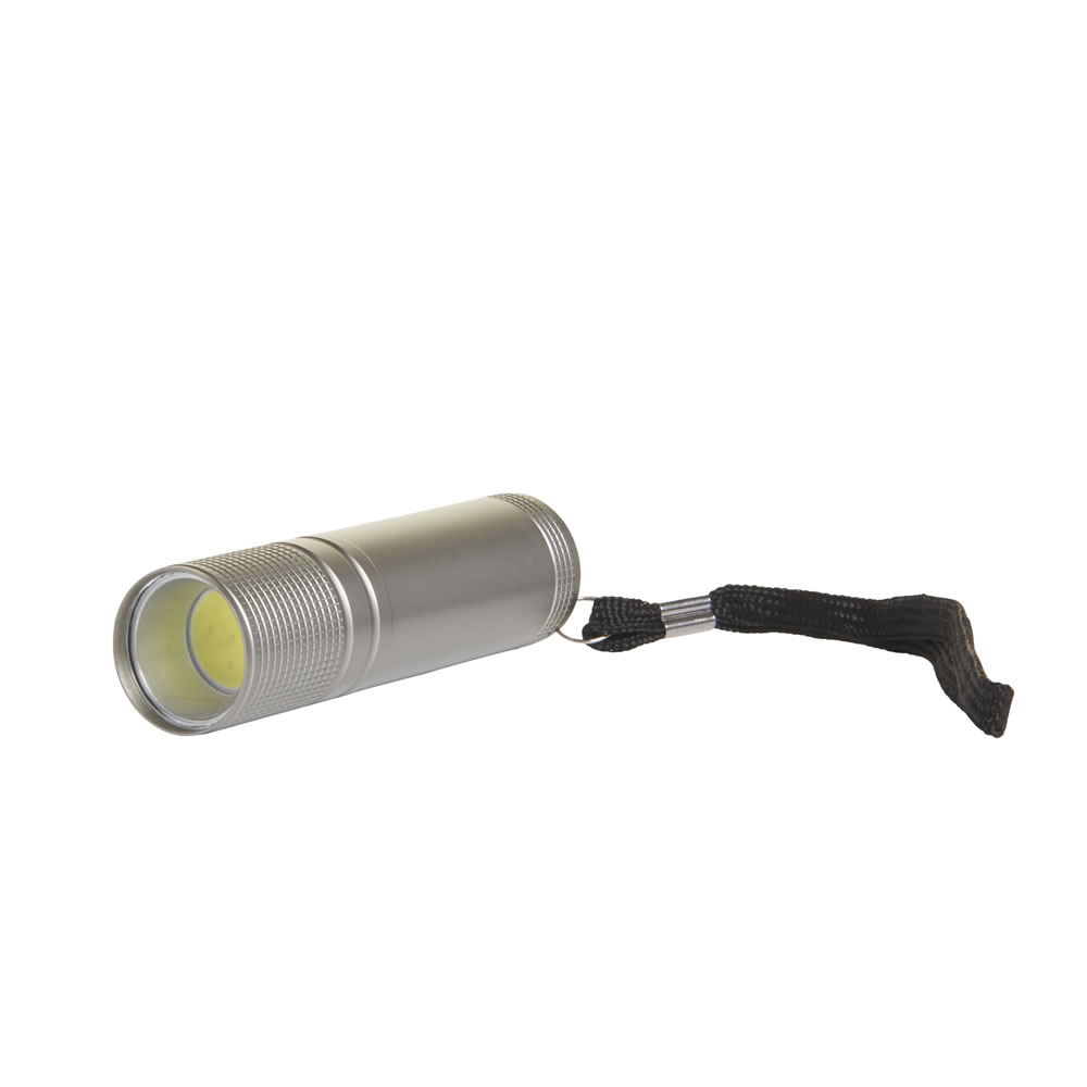 Wilko COB LED Aluminium Torch Wilko