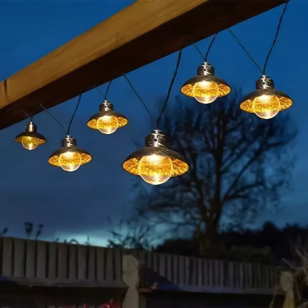 Garden Mile 10 Pack Lamp Solar LED String Light Image 1