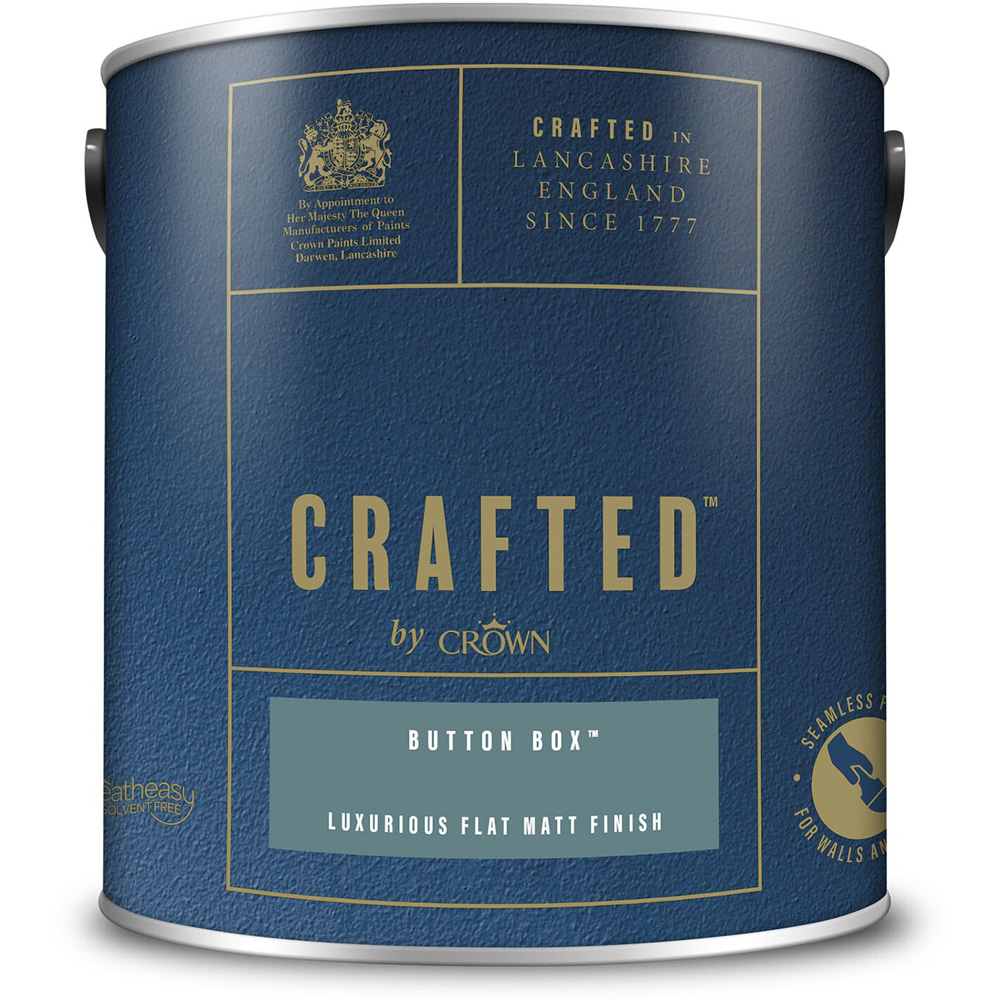 Crafted Flat Matt Paint 2.5L - Button Box Image 2