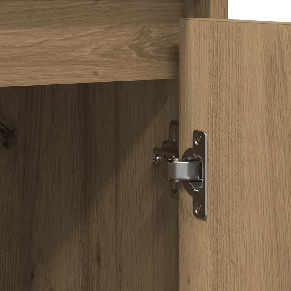 vidaXL 3 Door Artisan Oak Sideboard Image 6
