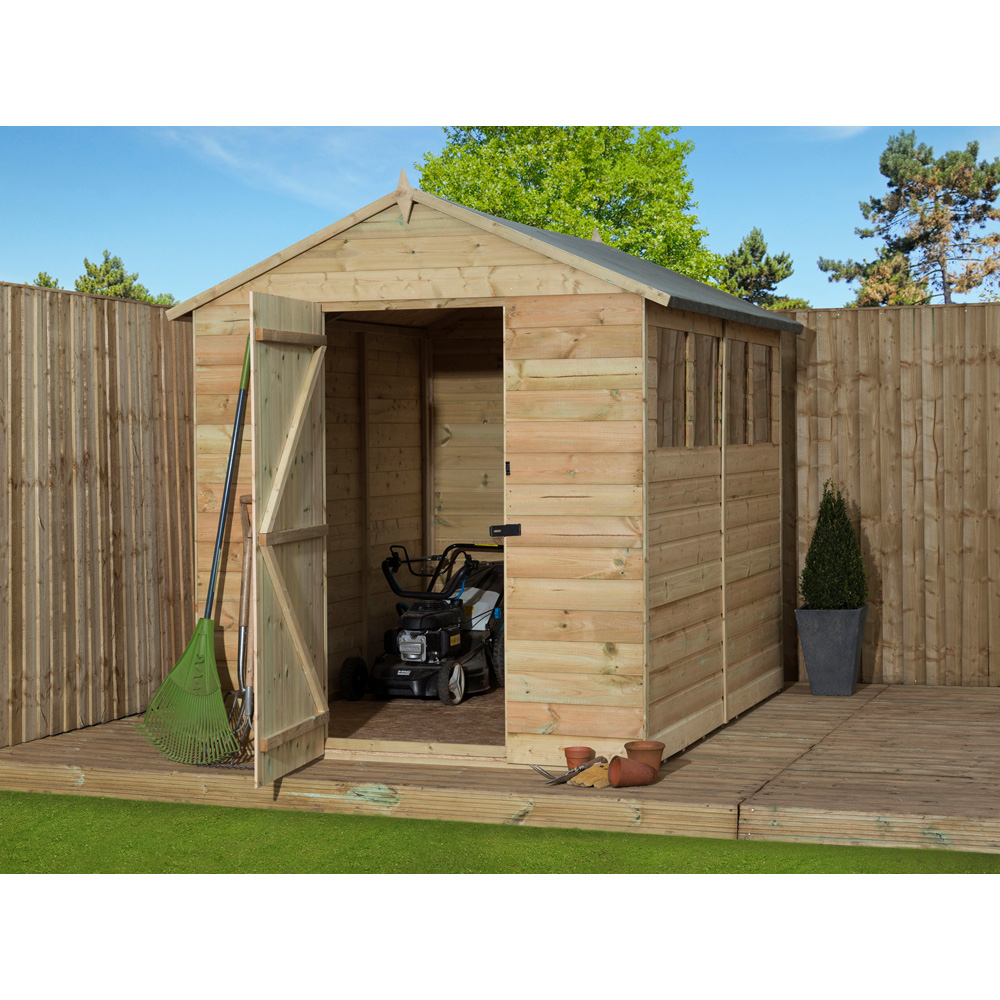 Empire Sheds 9200 5 x 10ft Tongue and Groove Apex Garden Shed Image 2
