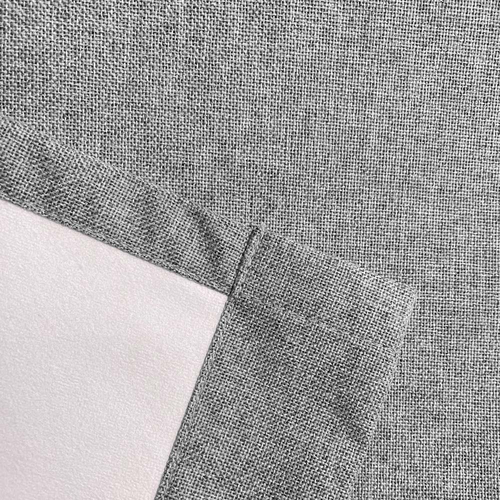 Enhanced Living Austin Grey Thermal Blackout Eyelet Curtains 117 x 183cm Image 5