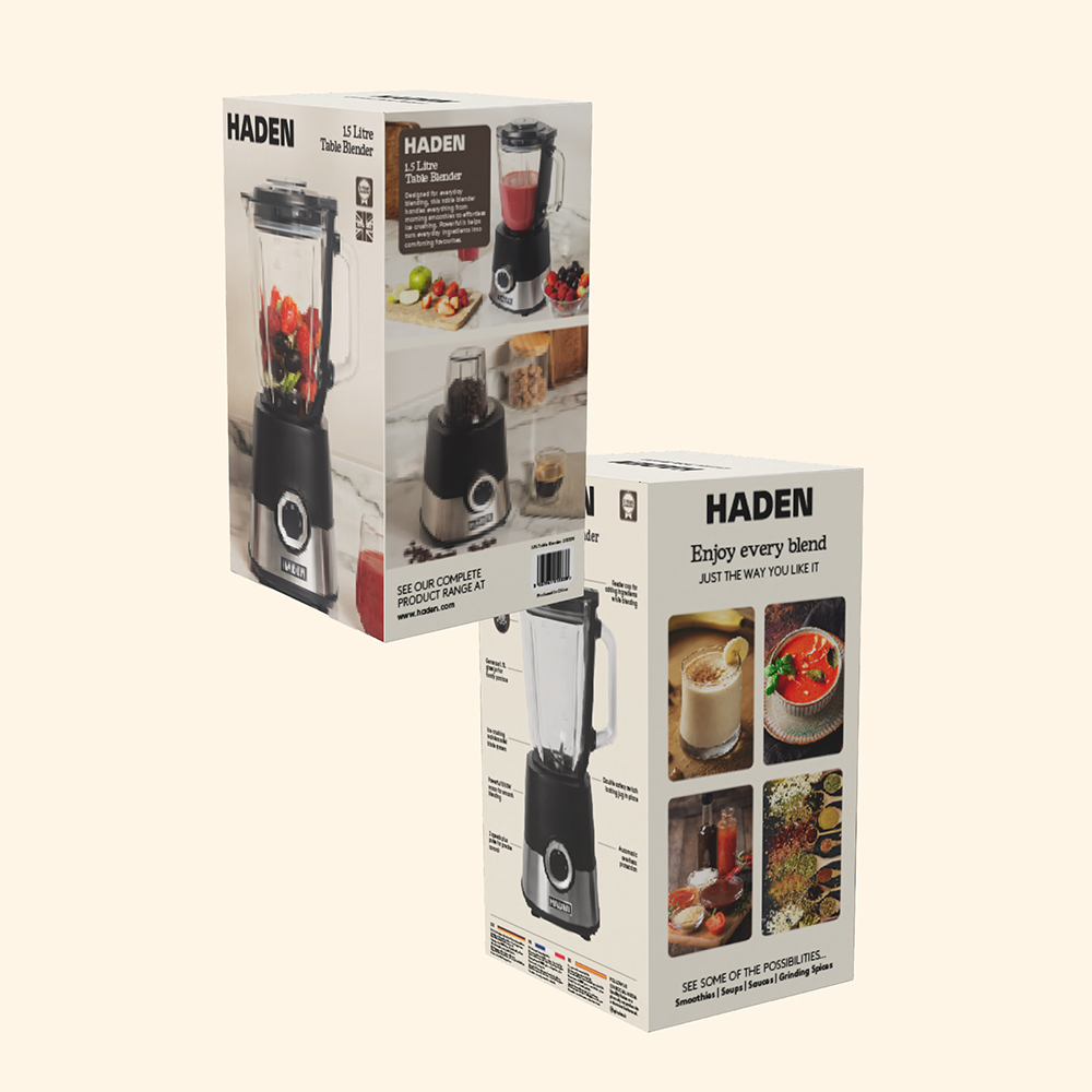 Haden 215338 Black 1.5L Table Blender 1000W Image 7