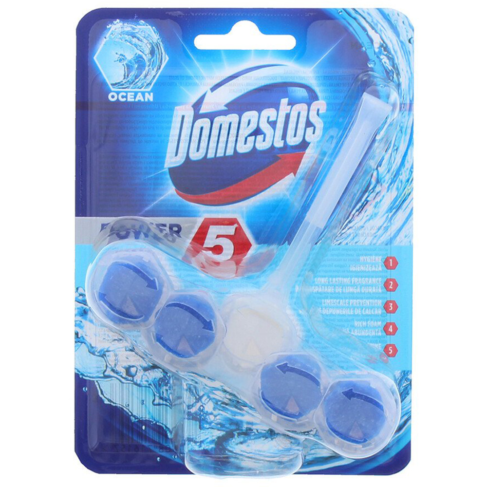 Domestos Power Toilet Cleaner - Ocean Image 1