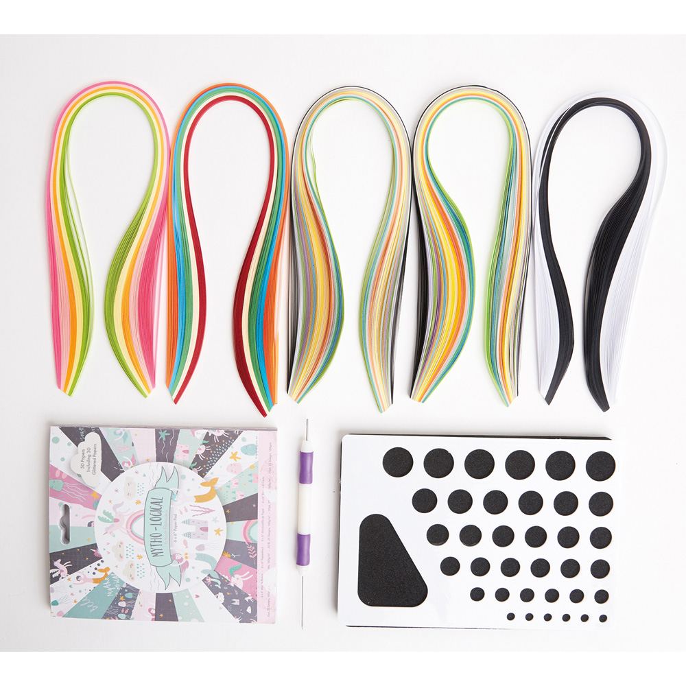 Bee & Bumble Multicoloured Paper Quilling Craft Kit Image 3